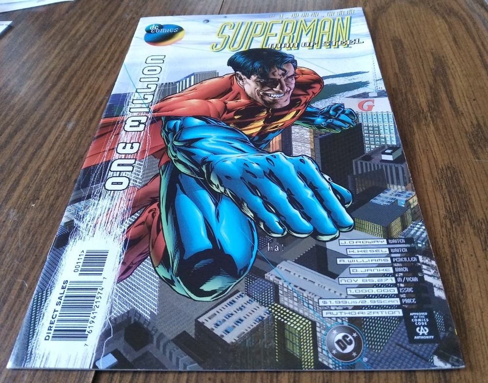 Superman: The Man Of Steel #1000000 November 1998 DC Comics